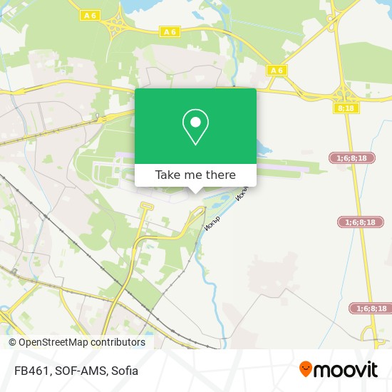 FB461, SOF-AMS map