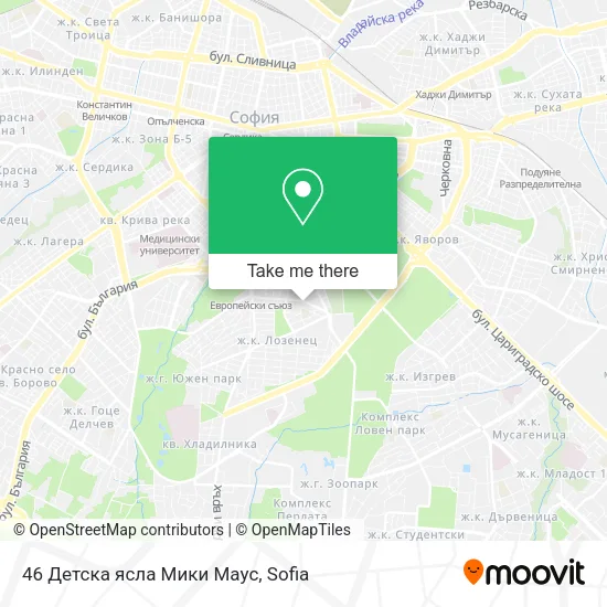 Карта 46 Детска ясла  Мики Маус