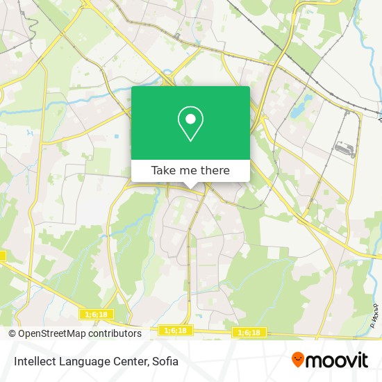 Intellect Language Center map