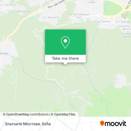 Златните Мостове map