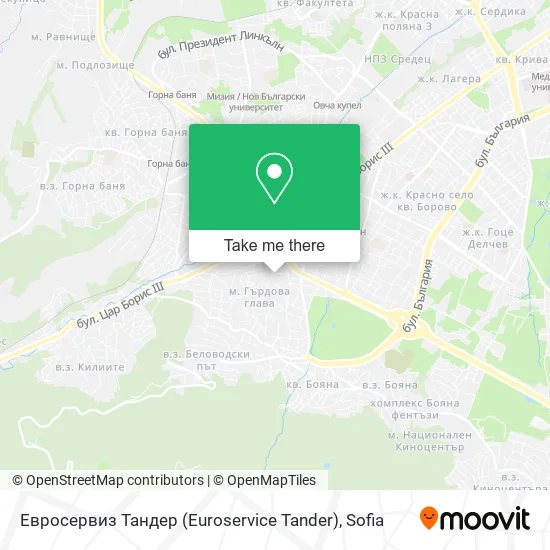 Карта Евросервиз Тандер (Euroservice Tander)