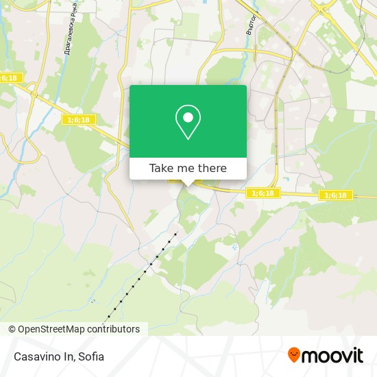 Casavino In map