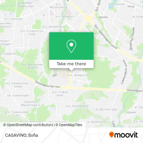 Карта CASAVINO