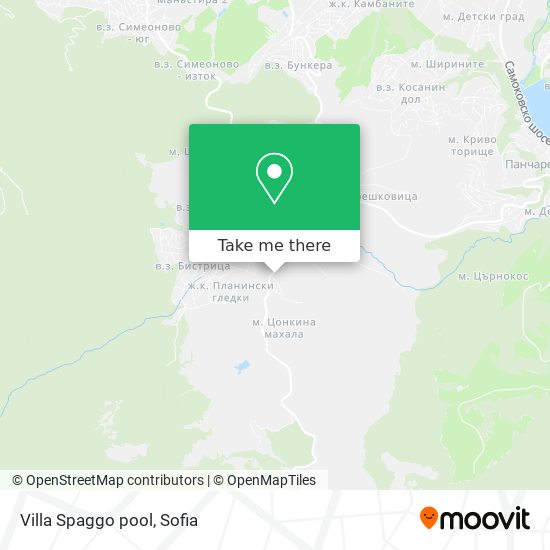 Карта Villa Spaggo pool