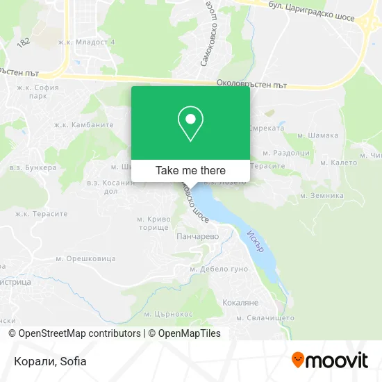Карта Корали