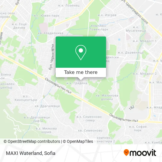 Карта MAXI Waterland