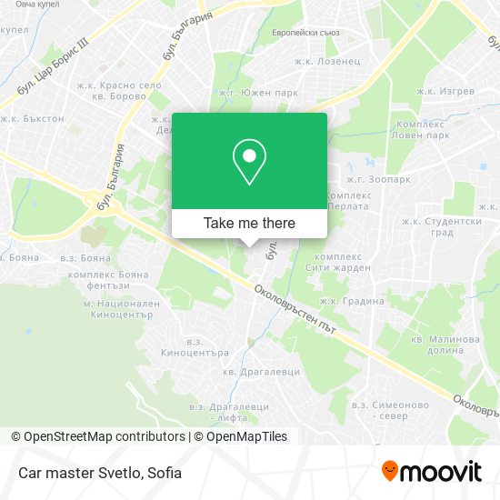 Car master Svetlo map