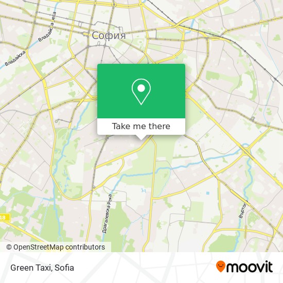 Карта Green Taxi