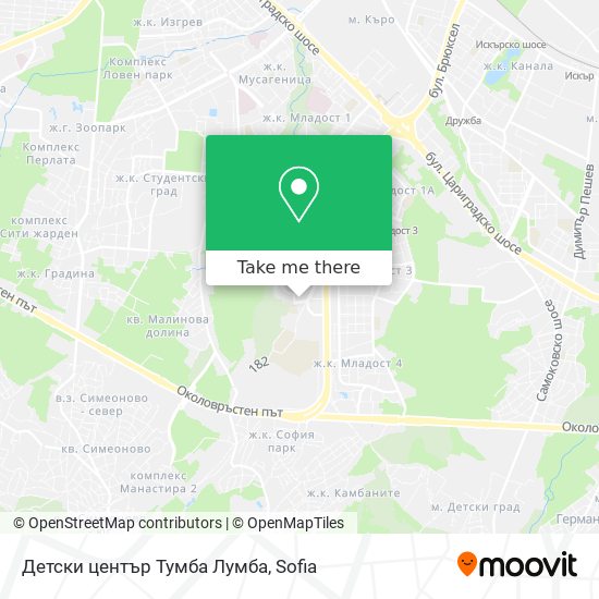 Детски център  Тумба Лумба map