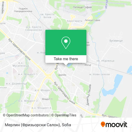 Мерлин (Фризьорски Салон) map