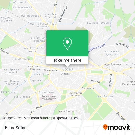 Elitis map