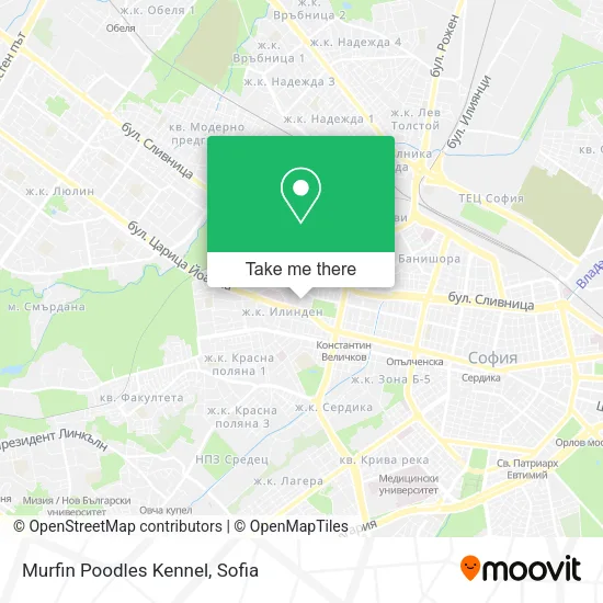 Карта Murfin Poodles Kennel