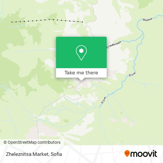 Zheleznitsa Market map