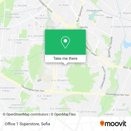Карта Office 1 Superstore