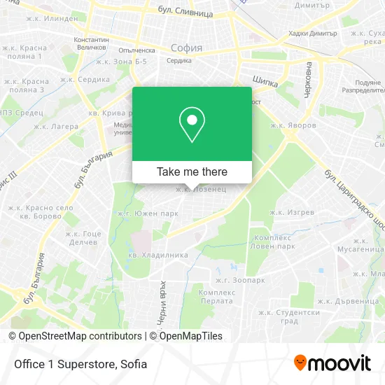 Office 1 Superstore map
