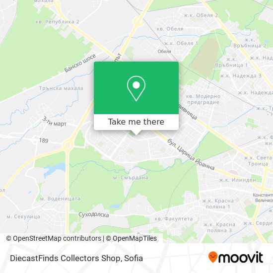 Карта DiecastFinds Collectors Shop
