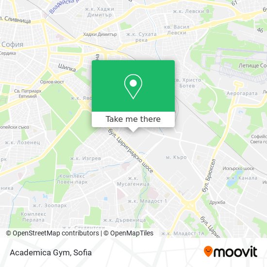Academica Gym map