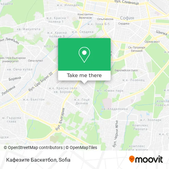Карта Кафезите Баскетбол