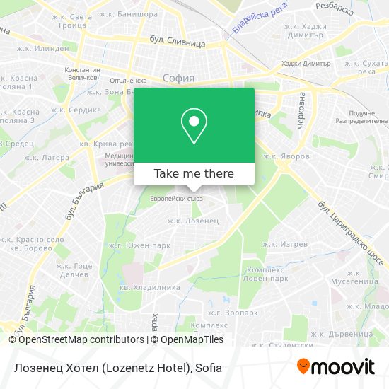 Лозенец Хотел (Lozenetz Hotel) map