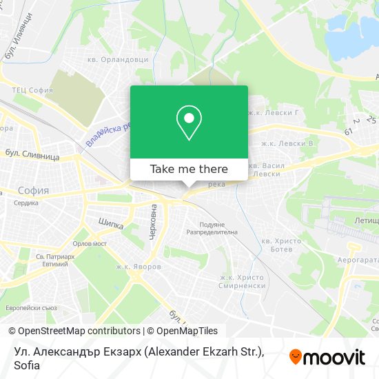 Ул.  Александър Екзарх  (Alexander Ekzarh Str.) map