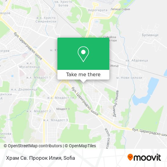 Храм  Св. Пророк Илия map