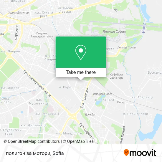 Карта полигон за мотори