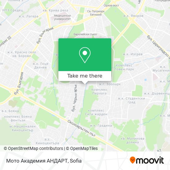 Мото Академия АНДАРТ map