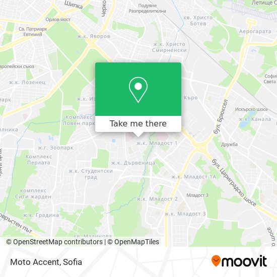 Moto Accent map