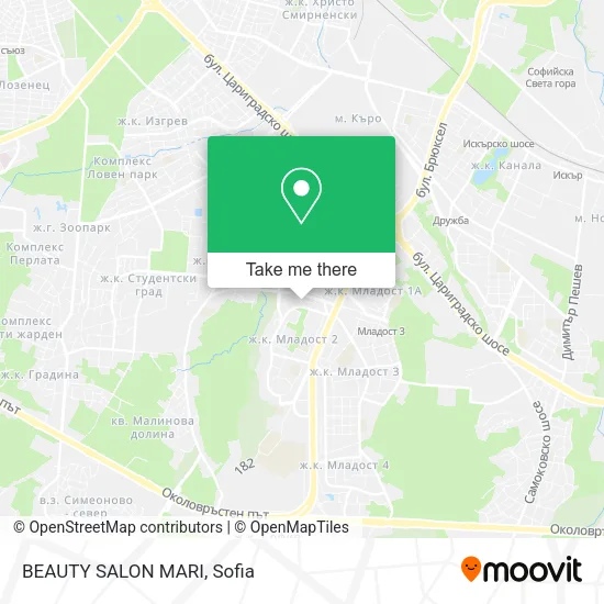Карта BEAUTY SALON MARI