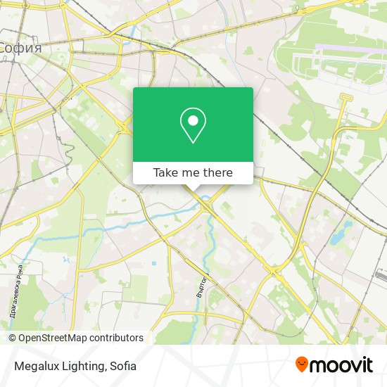 Megalux Lighting map