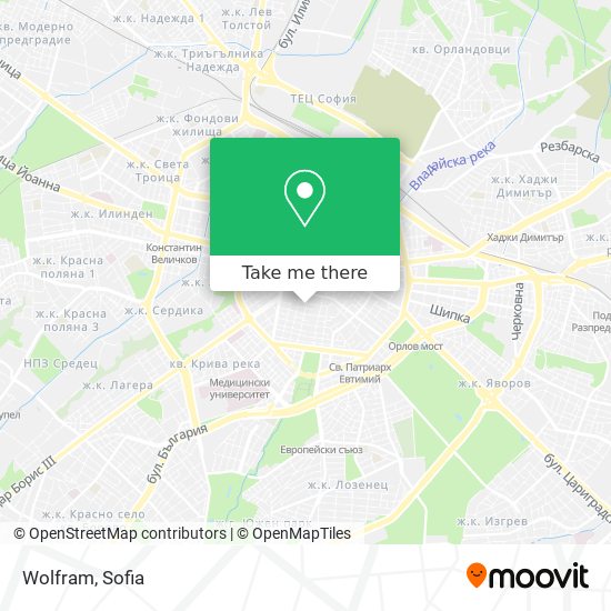 Wolfram map