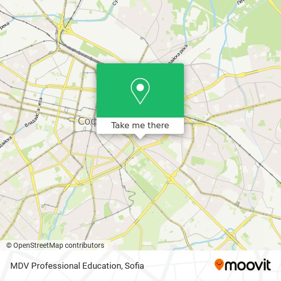MDV Professional Education map