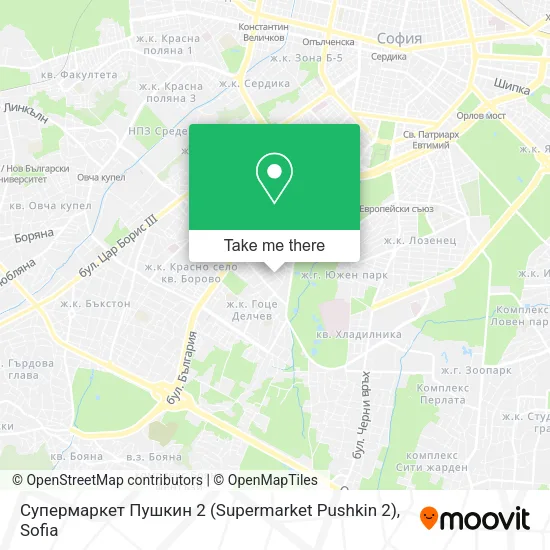 Карта Супермаркет Пушкин 2 (Supermarket Pushkin 2)
