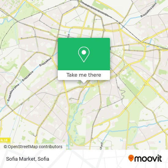 Sofia Market map