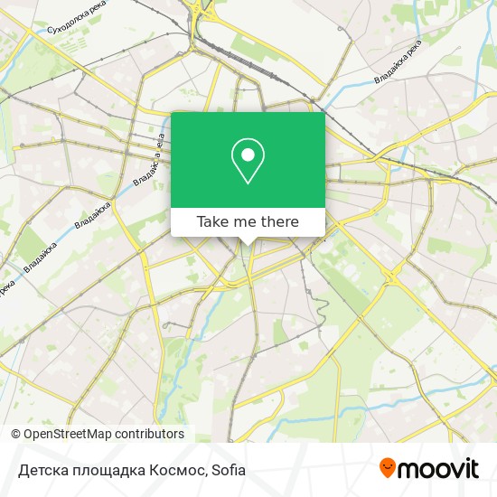 Детска площадка  Космос map