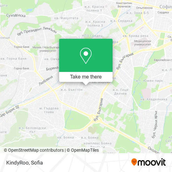 Карта KindyRoo