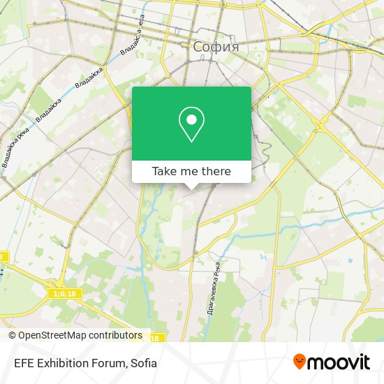 Карта EFE Exhibition Forum
