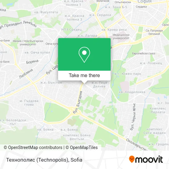 Карта Технополис (Technopolis)