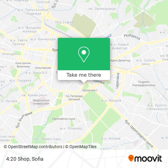 4:20 Shop map