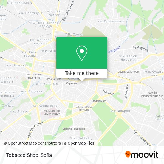 Tobacco Shop map