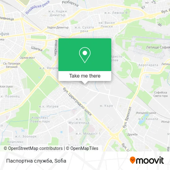 Карта Паспортна служба