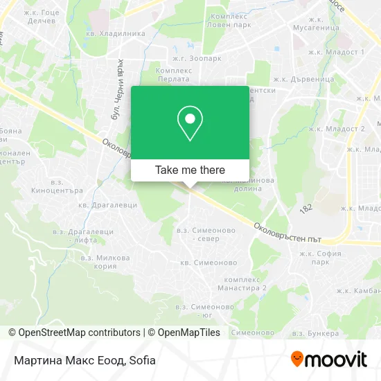 Карта Мартина Макс Еоод