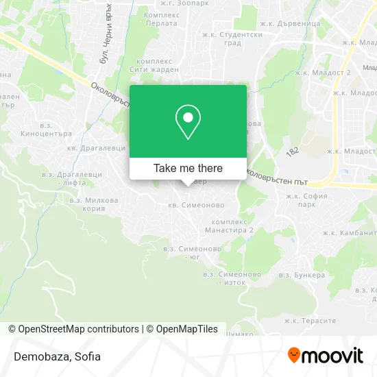 Карта Demobaza
