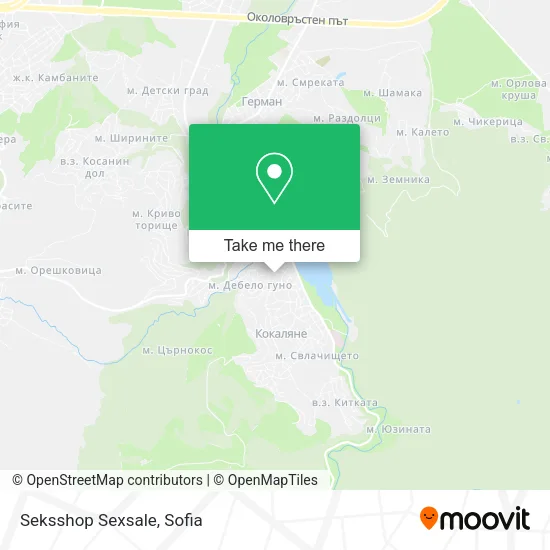 Карта Seksshop Sexsale
