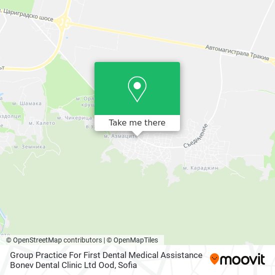 Group Practice For First Dental Medical Assistance Bonev Dental Clinic Ltd Ood map