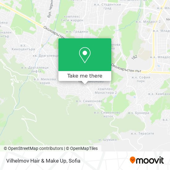 Vilhelmov Hair & Make Up map