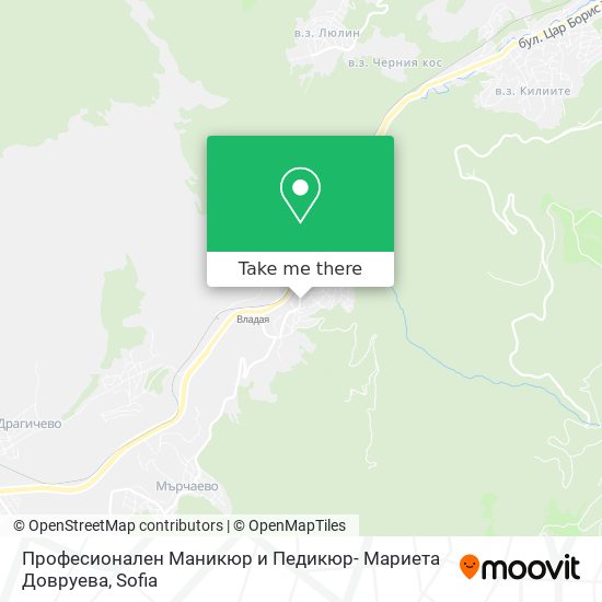 Професионален Маникюр и Педикюр- Мариета Довруева map