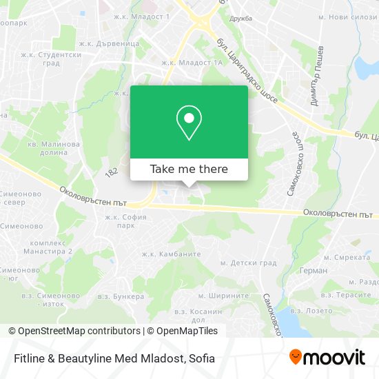 Fitline & Beautyline Med Mladost map