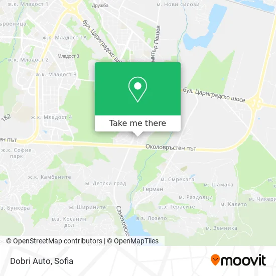 Карта Dobri Auto