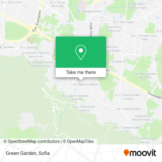 Карта Green Garden